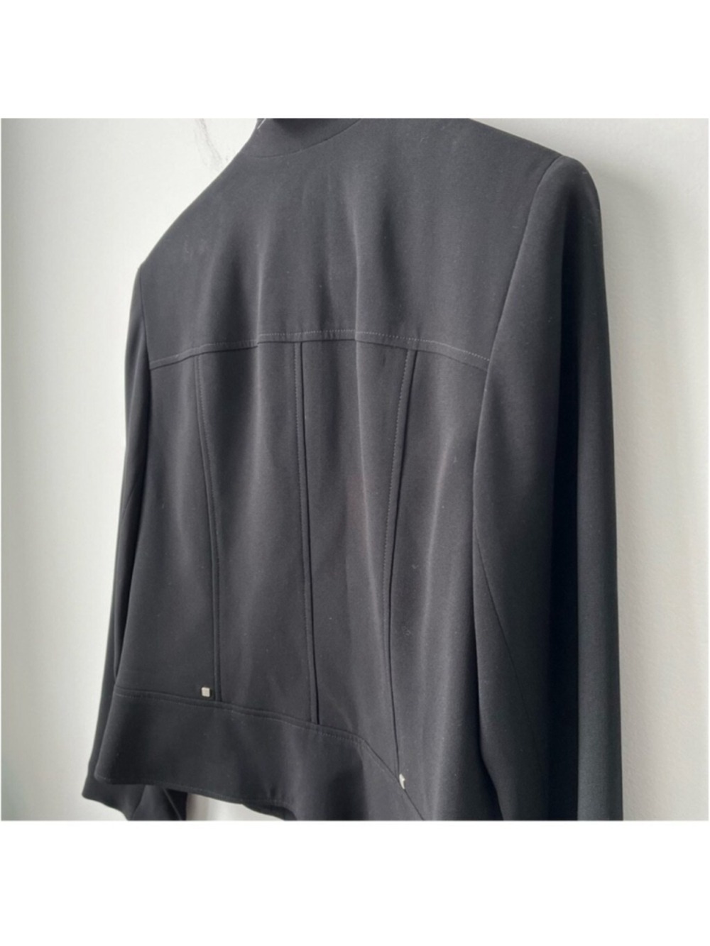 Louben Laura Black Blazer with stud details size 10 vintage career - Picture 8 of 11
